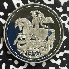 1936 Great Britain Edward VIII Fantasy Crown Lot#C0085 KM#XM5A