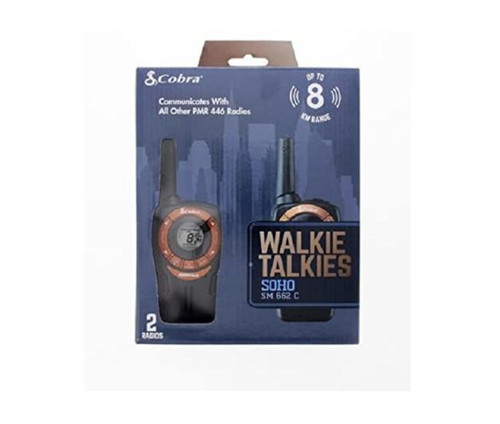 Cobra twin pack walkie - twin, talkies
