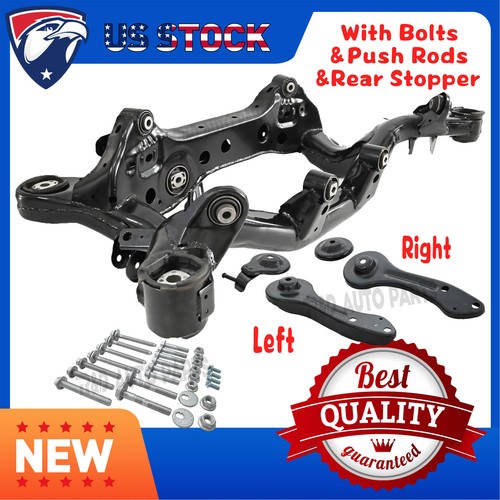 Rear axle subframe crossmember - axle,