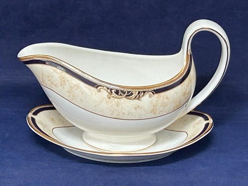 Wedgwood cornucopia gravy boat - gravy,