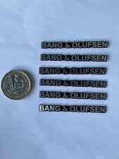 B&O Speaker aluminum sticker