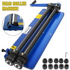 VEVOR 18" Bending Machine Sheet Metal Bead Roller Swager Plate Steel Body