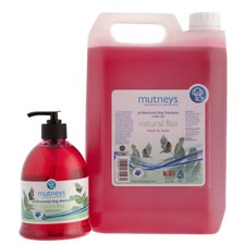 Mutneys Natural Flea Repellent Professional Dog Grooming Shampoo