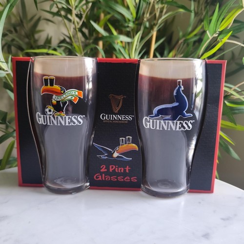 Guinness pint glasses set - glasses, 2