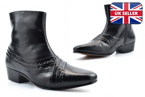 Mens cuban heel - mens, real