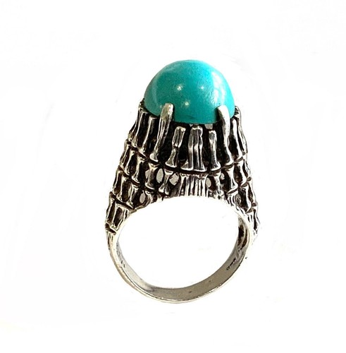 Vintage turquoise 925 sterling - vintage,