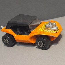 Retro Beach Buggy Sand Cat Speedkings No K37 Diecast Orange Toy Car Vintage 1972