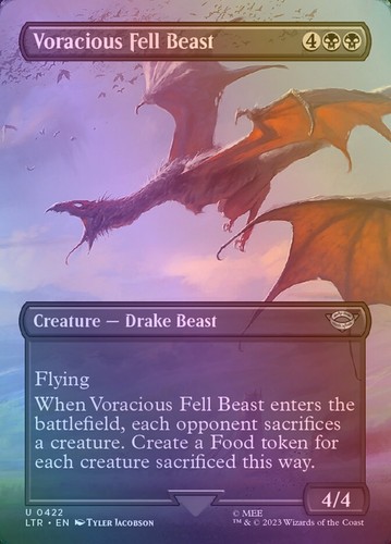 Foil voracious fell beast - foil,