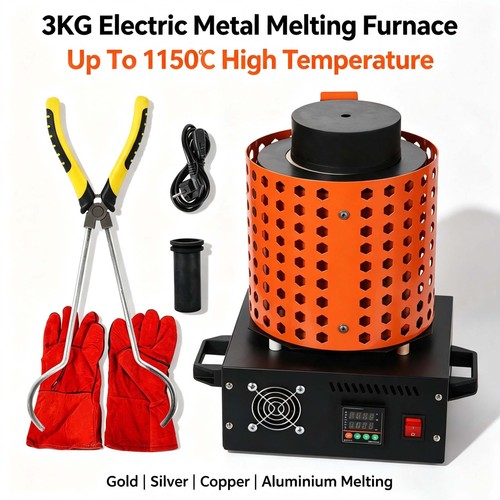 3kg electric metal melting - 3kg,