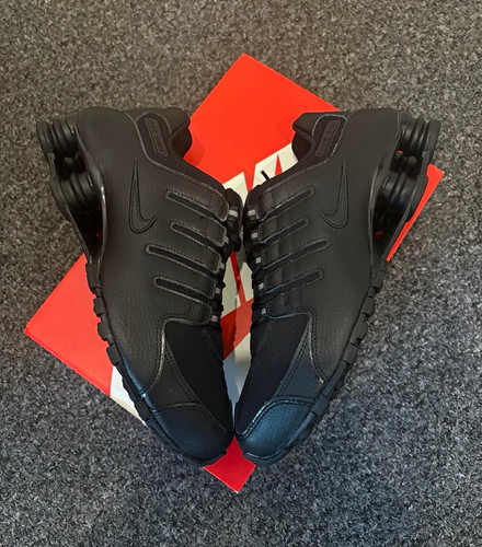 Uk9 nike shox black - nike,