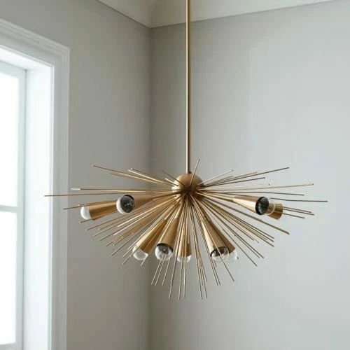 Mid century modern brass - modern,