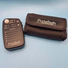 Portaflash Studio Lighting System Flash Meter With Case. Battery Tested. (refB)