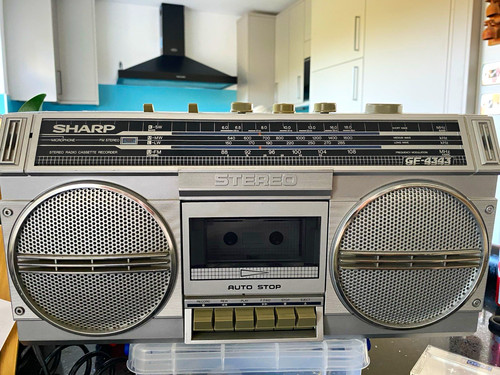 Sharp 4343e stereo radio - gf-4343e(s),