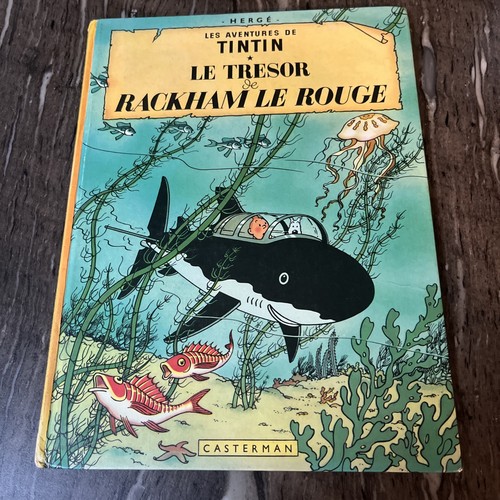 Vintage herge tintin - tintin, tresor