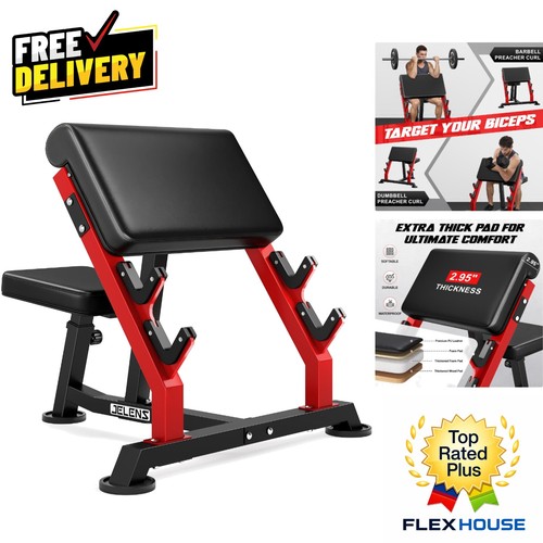 Adjustable preacher curl bench - adjustable,