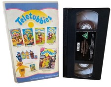 Teletubbies, Uh-Oh! Messes And Muddles On VHS Video Cassette Tape