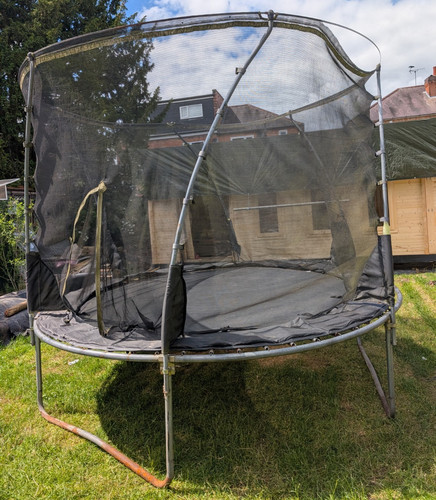 Plum 14ft round - plum, spring