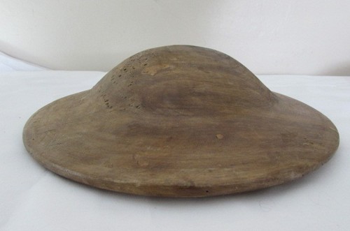 Milliner wooden hat block - wooden,