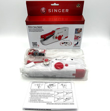 SINGER 01663 Stitch Sew Quick Portable Mechanical Handheld Mini Sewing Machine
