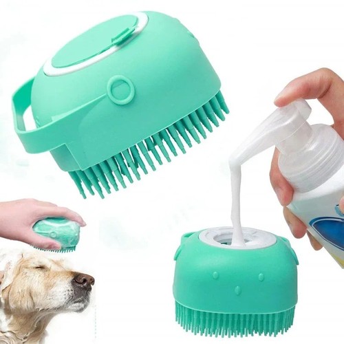 Silicone pet bath brush - pet,