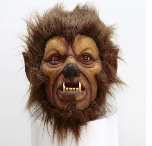 Halloween werewolf mask - werewolf,
