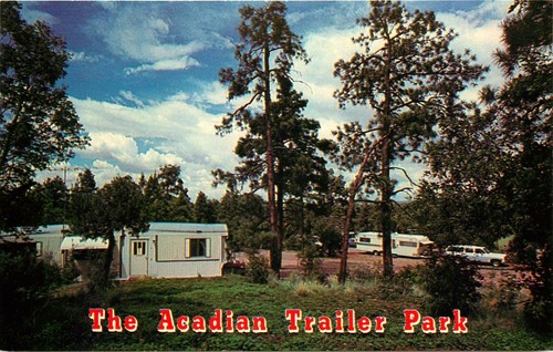 Acadian trailer park show - trailer, park,