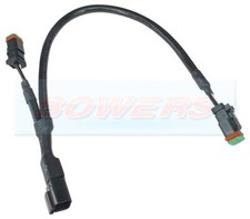 2 Way / 2 Pin Deutsch DT Connector 2 Way Splitter Branch Cable Adapter