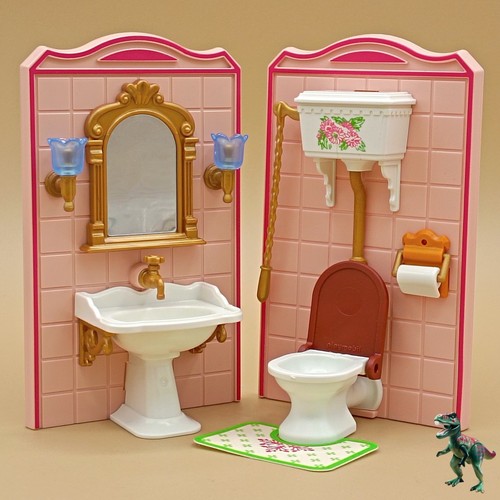 Playmobil bathroom toilet - playmobil,
