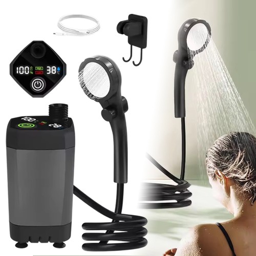 Portable camping shower - camping, kit