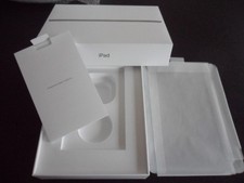 Apple iPad 9th Generation Box Only 64GB Space Grey with decal/plastic sleeve