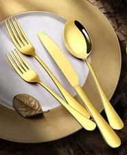 6pcs Stainless Steel Gold