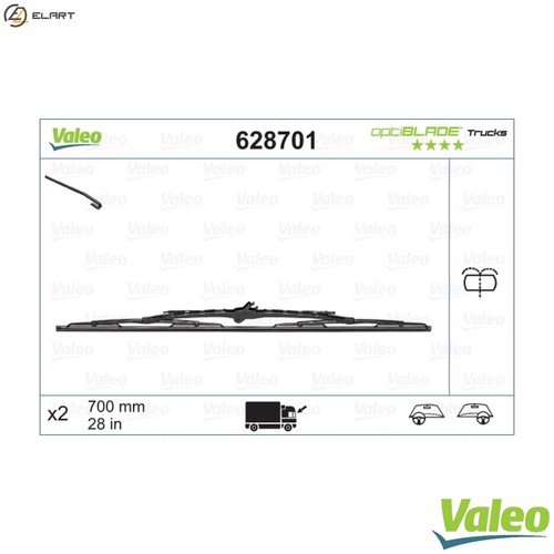 Wiper blade 628701 for - blade,
