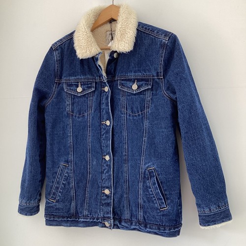 Denim blue faux - blue,