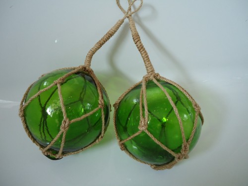 Glass jade green fishing - green,