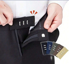 Waist Band Extender  Hook Trouser Suit Jeans Expander Maternity Skirt Expander