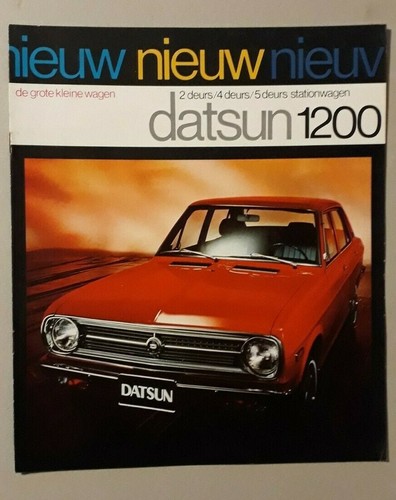 Datsun 1200 brochure - 1200,