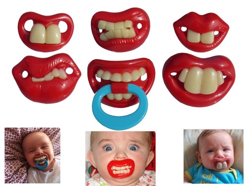 Funny baby novelty pacifier - novelty,
