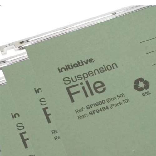 Green suspension hanging files - green,