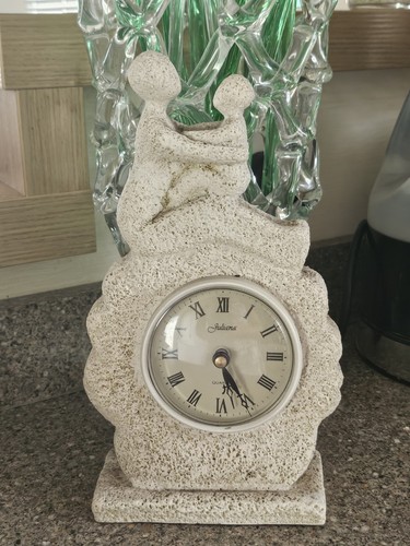 Juliana stone effect clock - effect,
