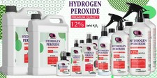 HYDROGEN PEROXIDE 11.99% Premium Quality VARIOUS SIZES ✅ SAME DAY DISPATCH ✅ UK