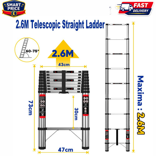 Steel folding telescopic - steel,