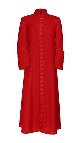 Scarlet red roman style priest - red,