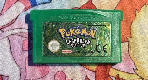 Genuine pokemon leaf green - leaf,