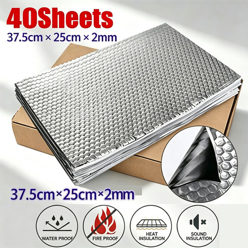 40x sheets 2mm - 2mm, deadening