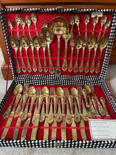 Vintage Italian gold-plated