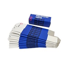 MULLARD VALVE TUBE BOXES SIZE