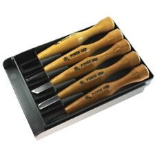 Power Grip Japanese Wood Lino Carving Chisels Sets x5 | Lino Cutting Tools