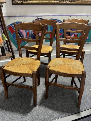 Vintage set french - of, oak
