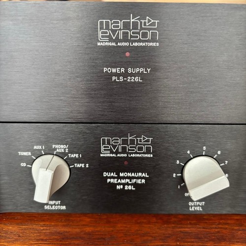 Mark levinson 26l - no.26l, control