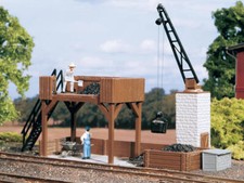 Coal bunker for narrow gauge